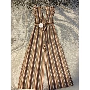 NWT Storia Striped Jumpsuit ✨